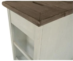 Bolanburg Chairside End Table With USB Ports, Outlets & Tray -Living Room Furniture Store 810598698 3