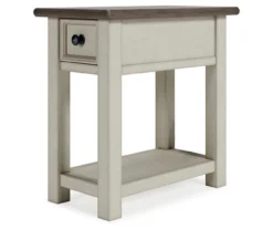 Bolanburg Chairside End Table With USB Ports & Outlets -Living Room Furniture Store 810598700 3