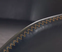 Glitzhome Mid-Century Modern Faux Leather Dining Chairs, 2-Pack -Living Room Furniture Store 810598714 A0 5 1