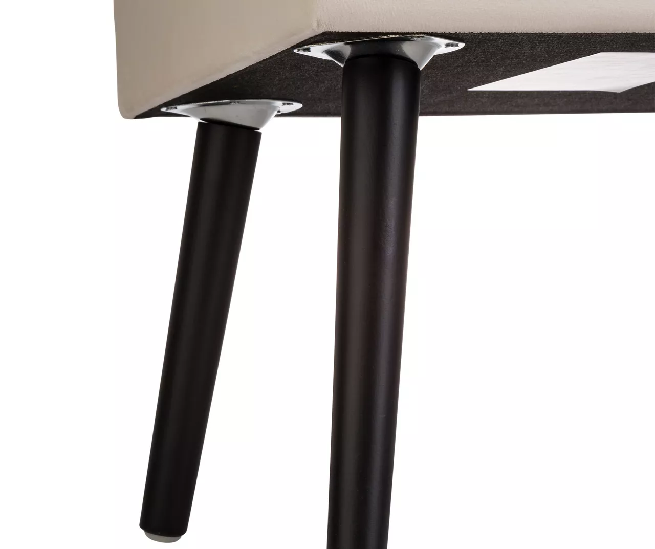 Seashell White Velvet Suitcase Storage Stool 8 Seashell White Velvet Suitcase Storage Stool - Image 6