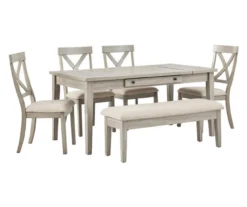Parellen Storage Dining Table -Living Room Furniture Store 810599558