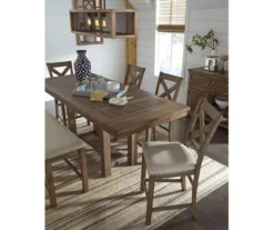 Moriville Extension Leaf Counter-Height Dining Table -Living Room Furniture Store 810599583 7