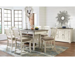 Bolanburg Counter-Height Dining Table With Wine Bottle Storage -Living Room Furniture Store 810599589 3