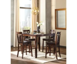 Bennox 5-Piece Counter-Height Dining Set -Living Room Furniture Store 810599620 3