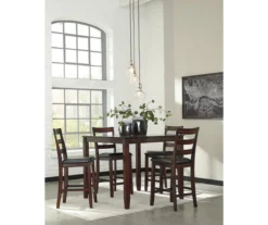 Coviar 5-Piece Counter-Height Dining Set -Living Room Furniture Store 810599621 4