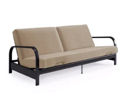 DHP Elbern Black Metal Futon With Cover -Living Room Furniture Store 810599700 A3
