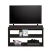32.3" Cinnamon Cherry Open Frame TV Stand -Living Room Furniture Store 810603195 A0