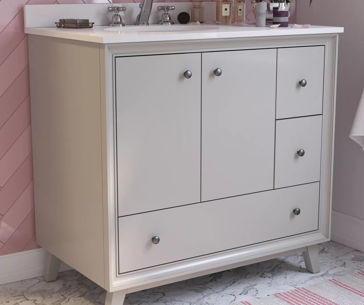 DHP Atwater Living Delias Bathroom Vanity With White Sink 11 DHP Atwater Living Delias Bathroom Vanity With White Sink - Image 9