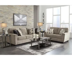 McCluer Mocha Sofa -Living Room Furniture Store 810610806 810610807 A0