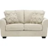 Haisley Ivory Loveseat -Living Room Furniture Store 810610831 A0 3