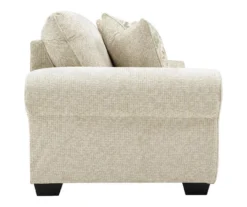Haisley Ivory Loveseat -Living Room Furniture Store 810610831 A0 6