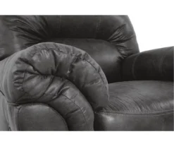 Bladen Slate Faux Leather Rocker Recliner -Living Room Furniture Store 810612227 4