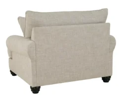 Asanti Gray Chair And A Half -Living Room Furniture Store 810612268 2