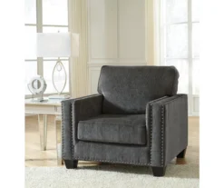 Gavril Smoky Gray Armchair 7 Gavril Smoky Gray Armchair -Living Room Furniture Store 810612298 2