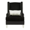 Harriotte Black Accent Chair -Living Room Furniture Store 810612309 3