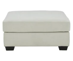 Lowder Stone Oversize Accent Ottoman -Living Room Furniture Store 810612351 2