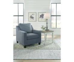 Lemly Twilight Blue Armchair -Living Room Furniture Store 810612396 2