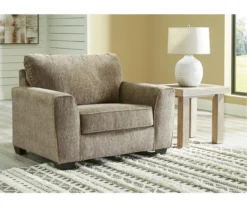 Olin Chocolate Chair And A Half -Living Room Furniture Store 810612441 5