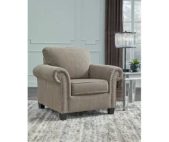 Shewsbury Pewter Armchair -Living Room Furniture Store 810612465 5