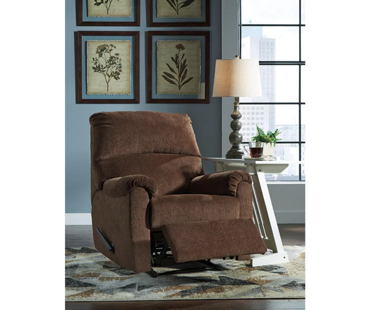 Nerviano Chocolate Zero Wall Recliner 5 Nerviano Chocolate Zero Wall Recliner - Image 3