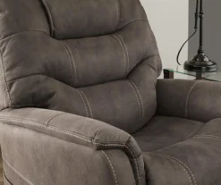 Ballister Gray Power Lift Recliner With USB Charging -Living Room Furniture Store 810612566 3