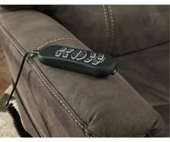 Ballister Gray Power Lift Recliner With USB Charging -Living Room Furniture Store 810612566 8