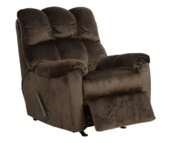 Foxfield Chocolate Rocker Recliner -Living Room Furniture Store 810612583 5