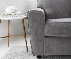 Arlis Gray Loveseat -Living Room Furniture Store 810613880 3