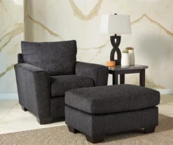 Wixon Black Armchair -Living Room Furniture Store 810615987 810615986 A0