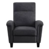 Weiser Dark Gray Push-Back Recliner -Living Room Furniture Store 810616207 A0 3