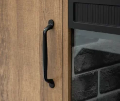 60" Modern Tan Electric Fireplace Console -Living Room Furniture Store 810617759 A8