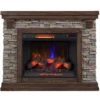 50" Madison Pine & Faux Stone Electric Fireplace 1 50" Madison Pine & Faux Stone Electric Fireplace -Living Room Furniture Store 810620258 A0 1