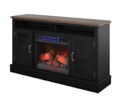 59.5" Black CoolGlow Electric Fireplace & Fan Console -Living Room Furniture Store 810620259 A0 3