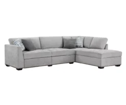 Broyhill Anaheim Power Reclining Sectional -Living Room Furniture Store 810620621 810620623 A0 2A
