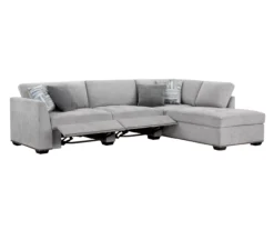 Broyhill Anaheim Power Reclining Sectional -Living Room Furniture Store 810620621 810620623 A0 2B