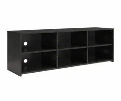 60" Capstan Black Oak TV Stand -Living Room Furniture Store 810621023 A0 31