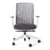 Atto Off-White & Gray Office Chair -Living Room Furniture Store 810624144 A0 2