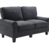 Copenhagen Charcoal Loveseat -Living Room Furniture Store 810659173 A0 1