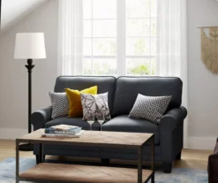 Copenhagen Charcoal Loveseat -Living Room Furniture Store 810659173 A0 4