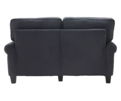 Copenhagen Charcoal Loveseat -Living Room Furniture Store 810659173 A0 7