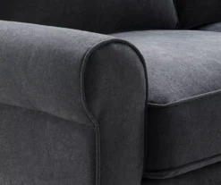 Copenhagen Charcoal Loveseat -Living Room Furniture Store 810659173 A0 8