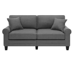 Serta Copenhagen Pebble Gray Sofa -Living Room Furniture Store 810659235 A0 5