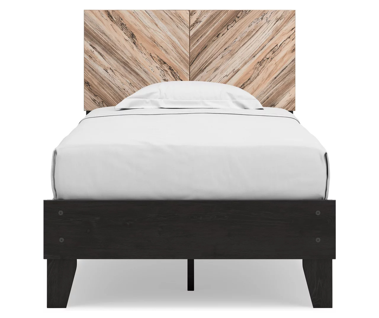 Signature Design By Ashley Piperton Black Twin Panel Platform Bed 4 Signature Design By Ashley Piperton Black Twin Panel Platform Bed - Image 2