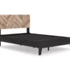 Signature Design By Ashley Piperton Black Full Panel Platform Bed -Living Room Furniture Store combo790014