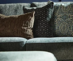 Broyhill Tripoli Slate Sectional & Ottoman Set -Living Room Furniture Store combo960001 2