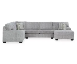 Broyhill Pembrey Pewter 3-Piece Sectional -Living Room Furniture Store combo980194 1