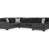 Broyhill Hollyview Shadow 3-Piece Sectional 2 Broyhill Hollyview Shadow 3-Piece Sectional -Living Room Furniture Store combo980195